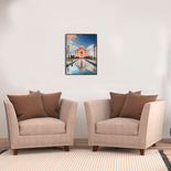 Puzzle 1500 Pecas Taj Mahal com Poster - Clementoni